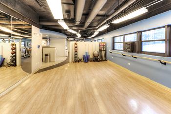 24-Hour fitness center and studio